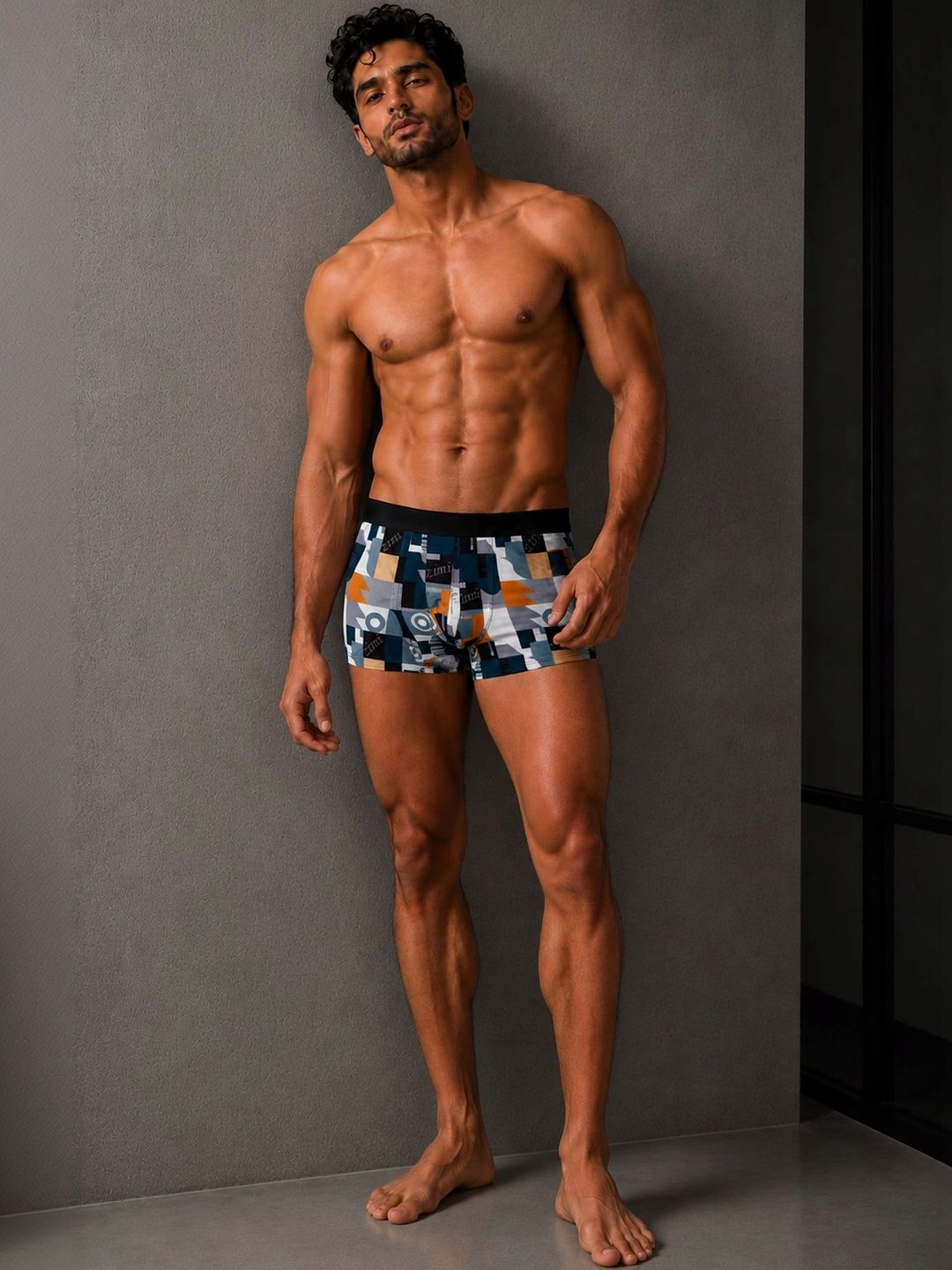 ZIMI LIFESTYLE Printed Trunks-picture-44