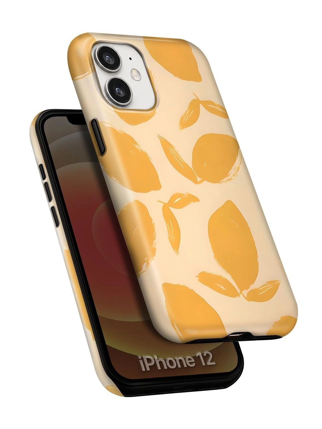 QRIOH Floral Printed iPhone 12 Back Case Mobile Accessories-picture-45