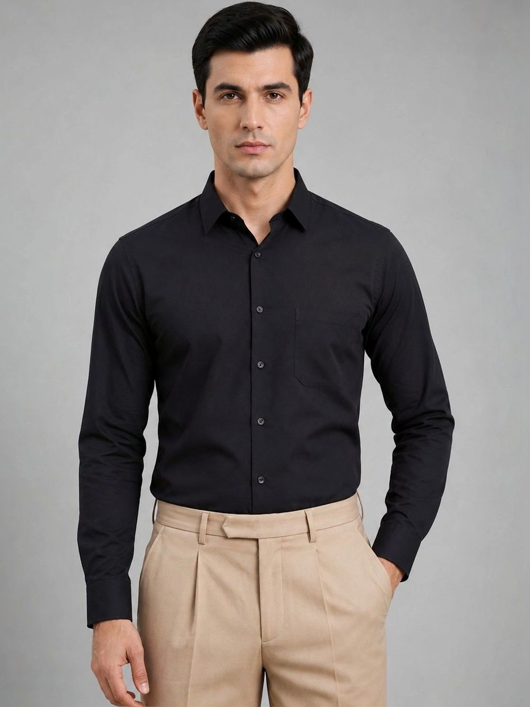 Indian Needle Men Classic Formal Shirt-picture-54