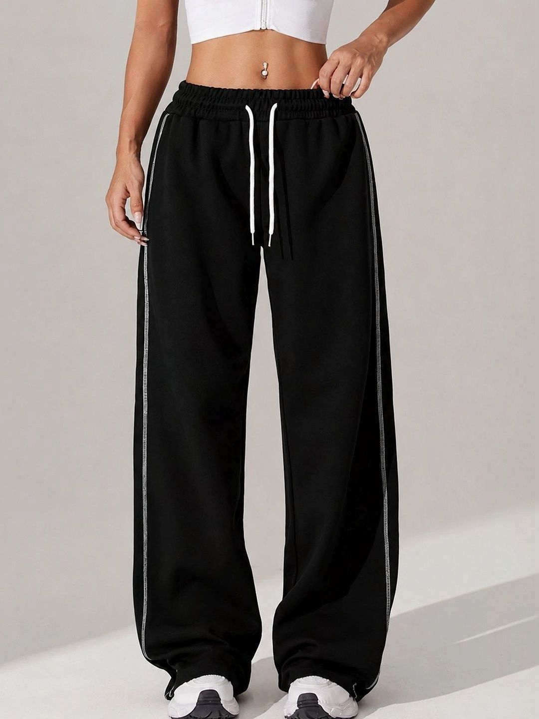 GENZILOOKS Women Tailored High-Rise Trousers-picture-33