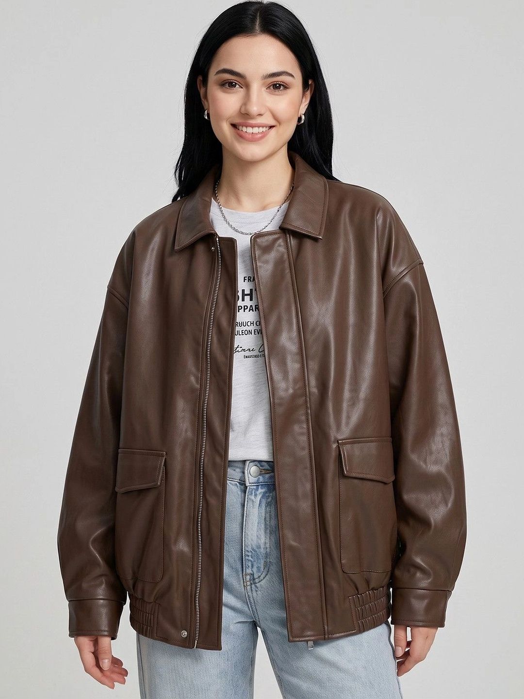 Suo Women Bomber Jacket-picture-11