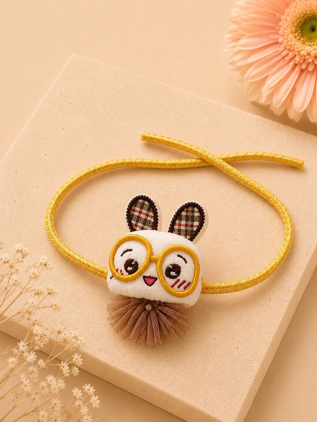 Little Surprise Box Kids Dual style Glasses Bunny Rakhi & Broach Clip-picture-10