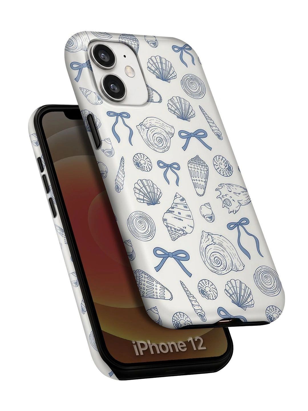 QRIOH Conversational Printed iPhone 12 Back Case Mobile Accessories-picture-32