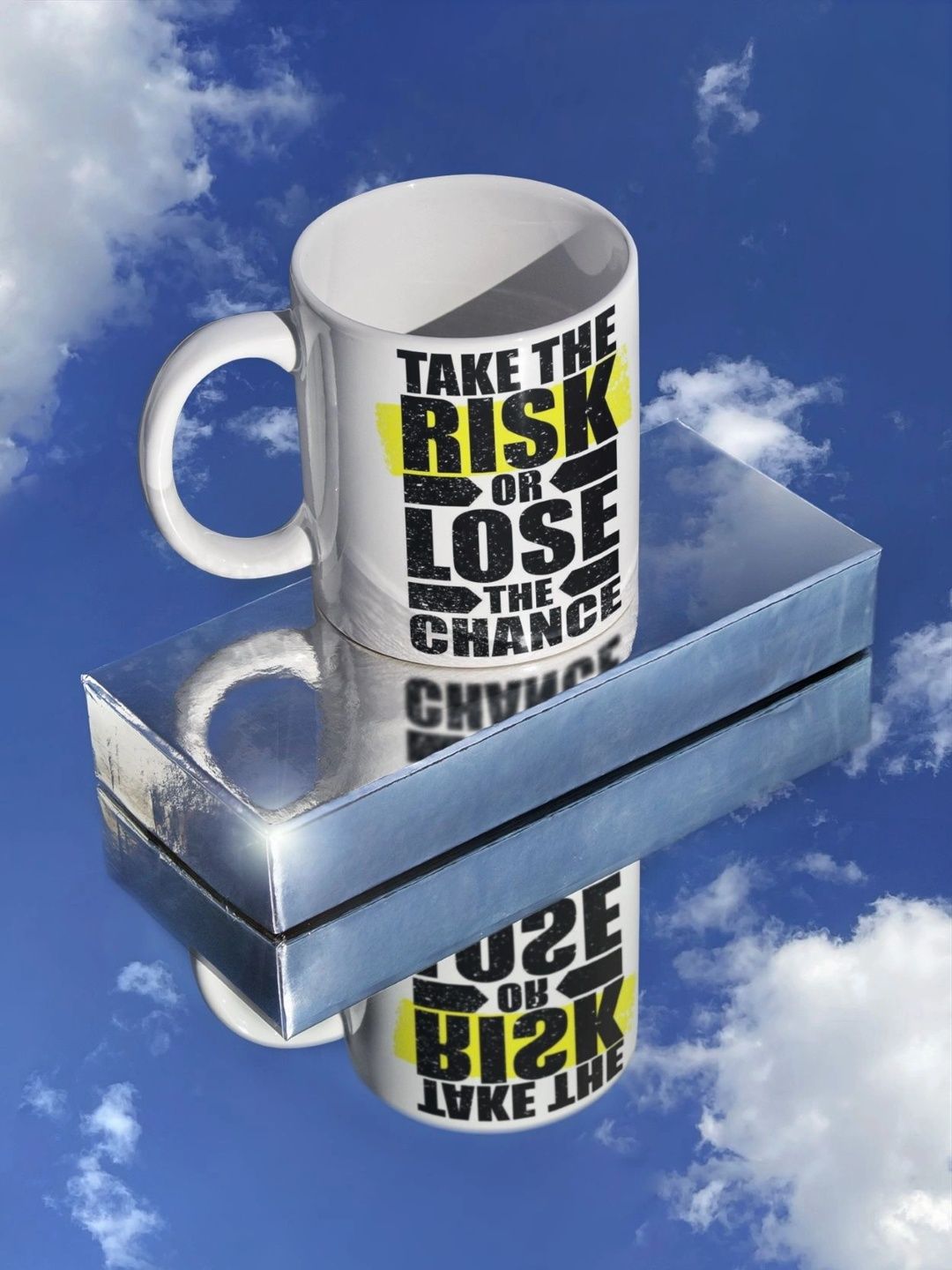 TAJNAN White Text or Slogans Printed Ceramic Glossy Mugs Set of Cups and Mugs-picture-16