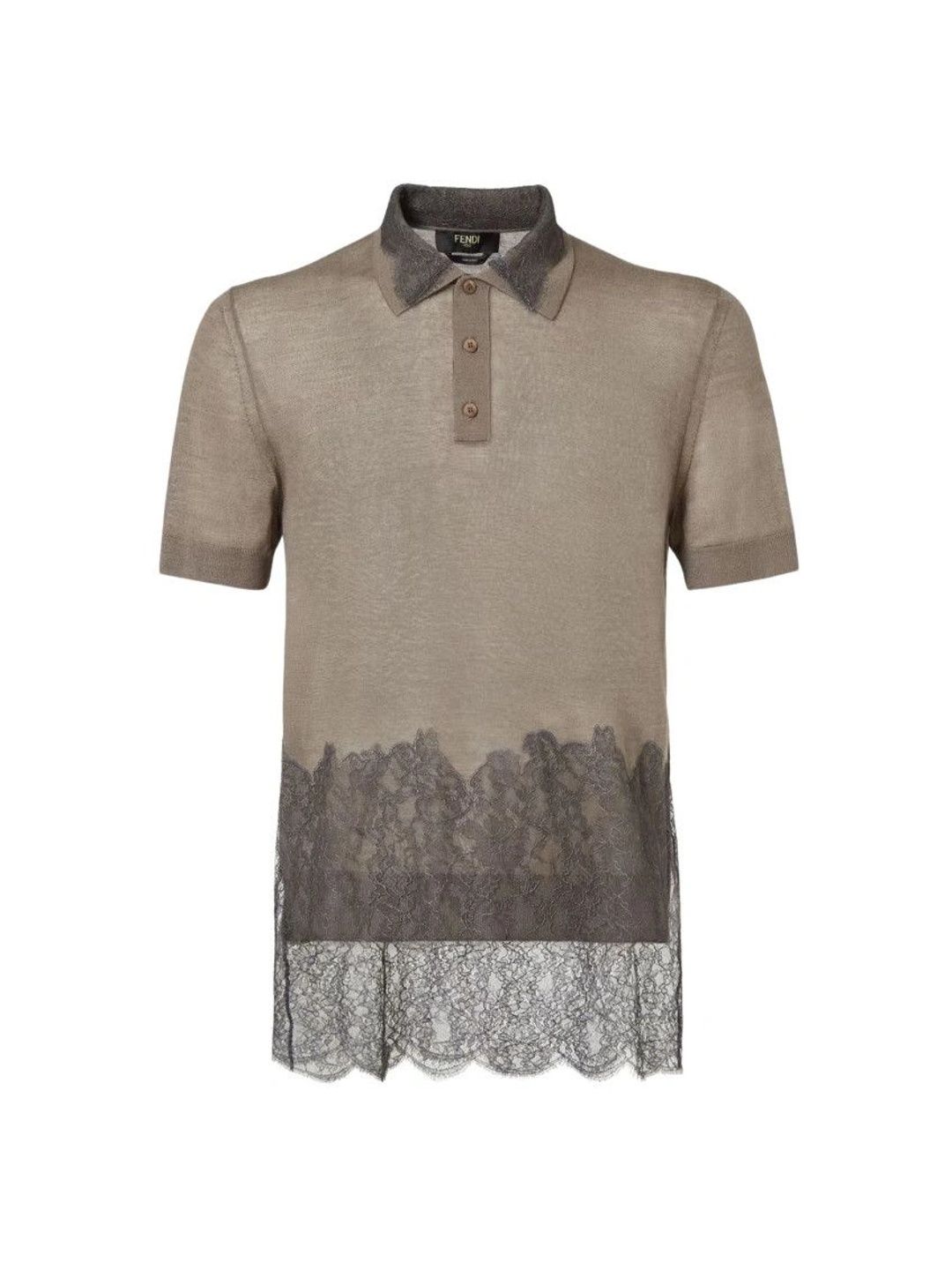 Fendi Men Polo Collar T-shirt-picture-11