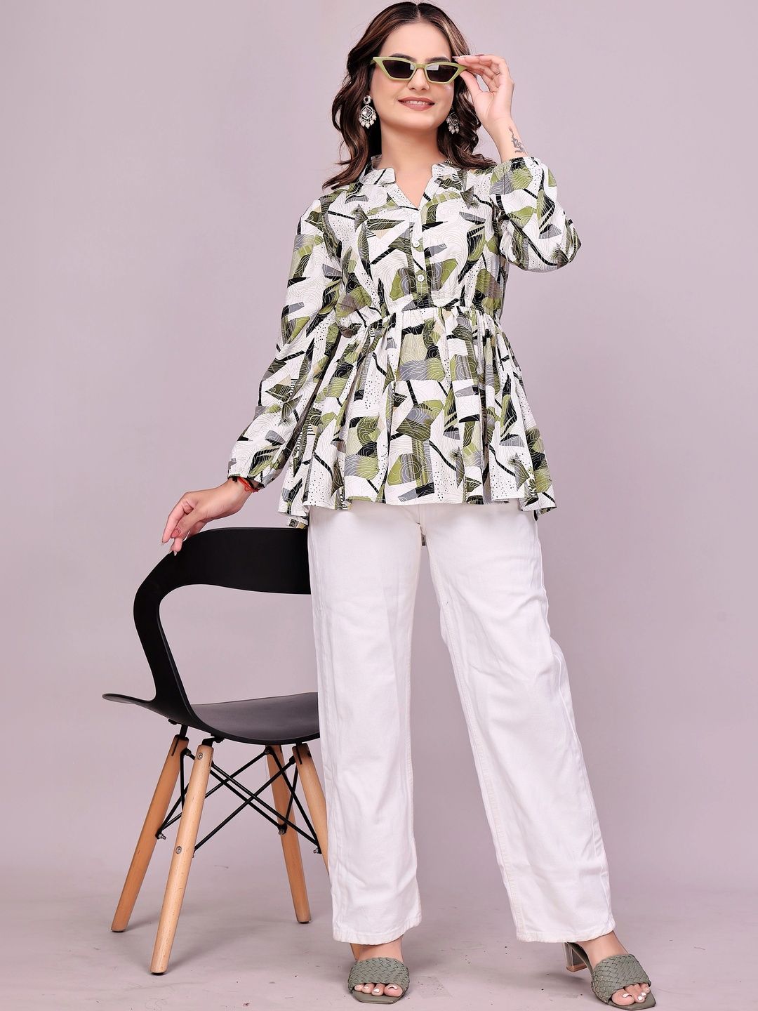 PRIYANSH CREATION Printed Tunic-picture-31