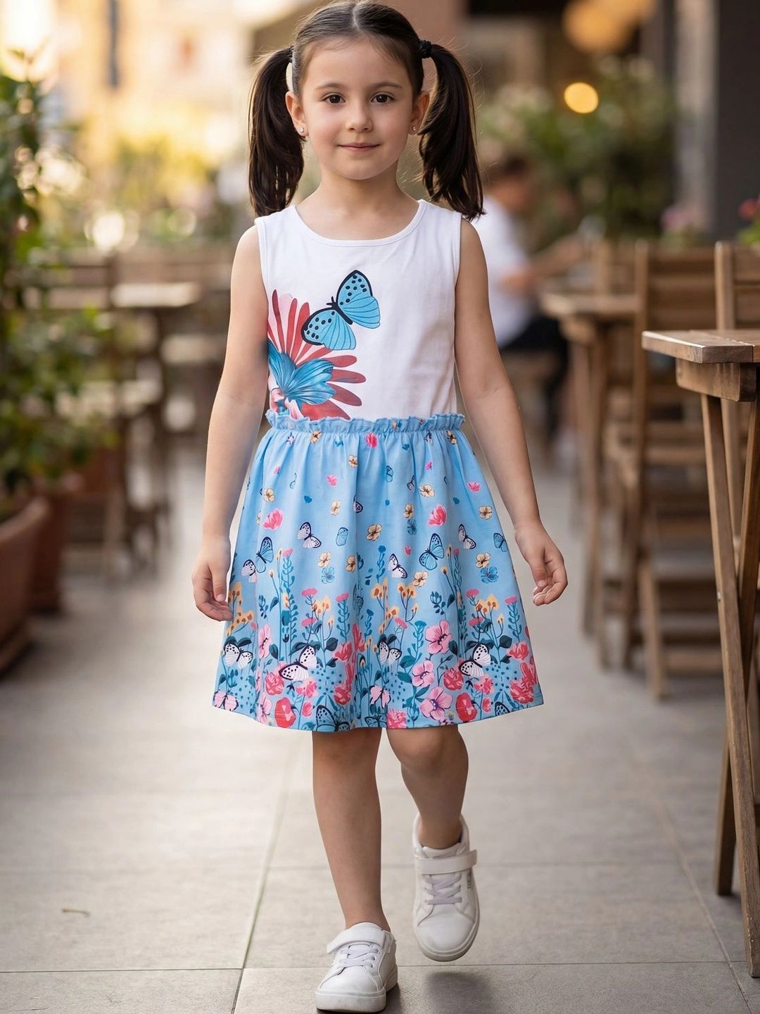 HELLCAT Floral Print A-Line Dress-picture-47