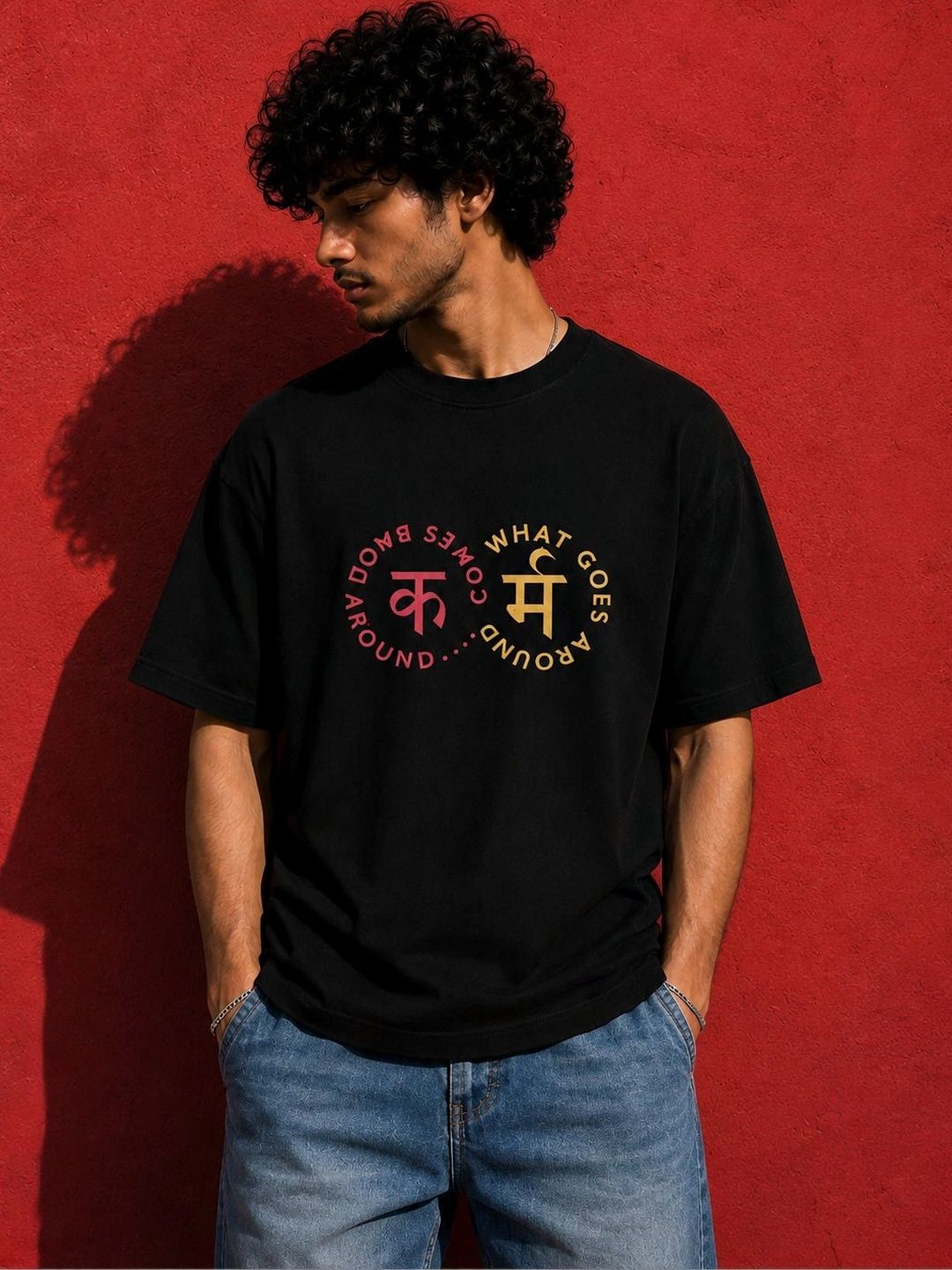 TeeVybe Men Printed T-shirt-picture-38