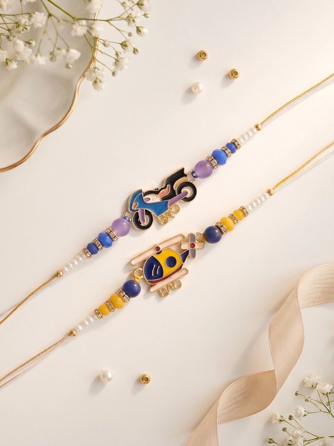 MEIRA JEWELLERY Thread Rakhi-picture-40