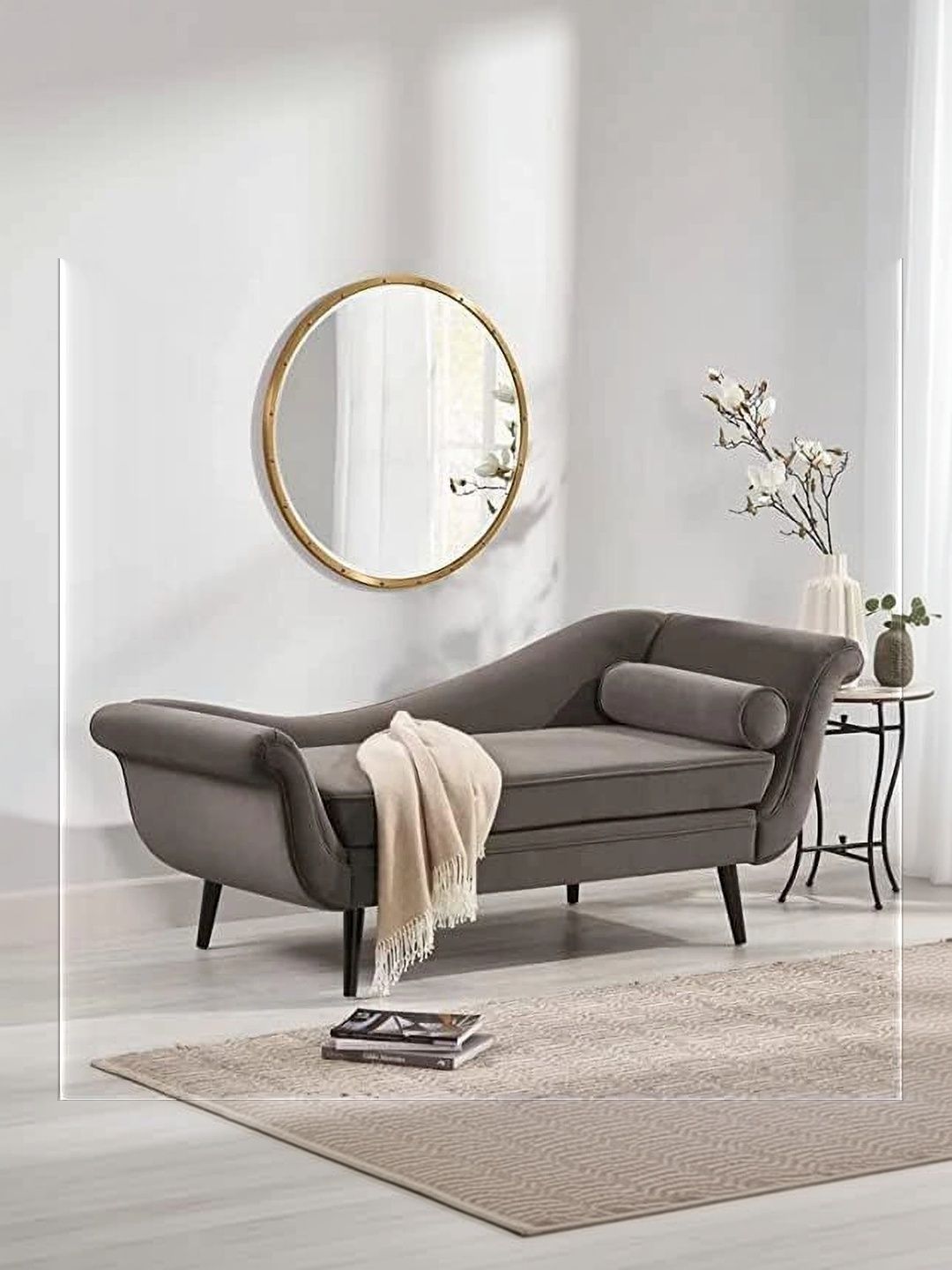 Soul craft Grey 2 Seater Sofa-picture-18