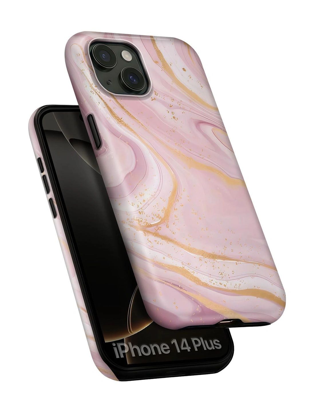 QRIOH Abstract Printed iPhone 14 Plus Back Case Mobile Accessories-picture-37