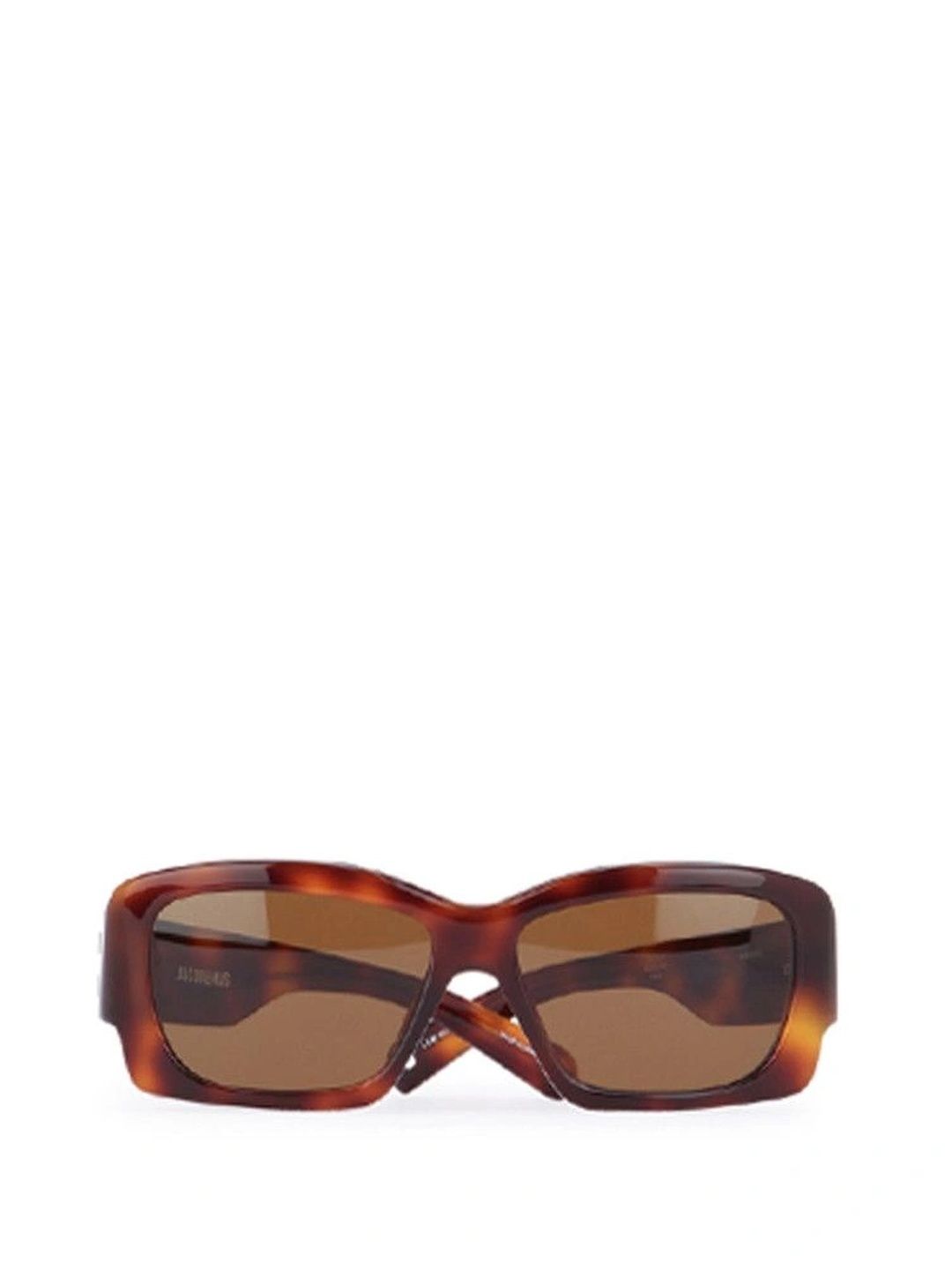 Jacquemus Women Brown Lens & Brown Rectangle Sunglasses with-picture-35