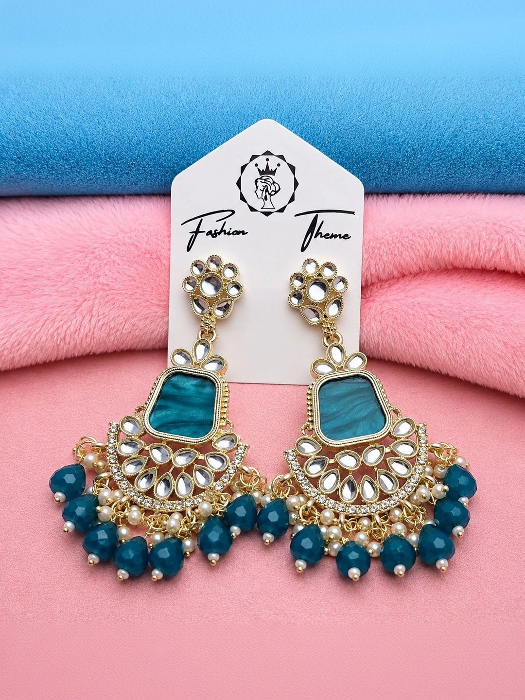 Fashion Theme Geometric Drop Earrings-picture-48