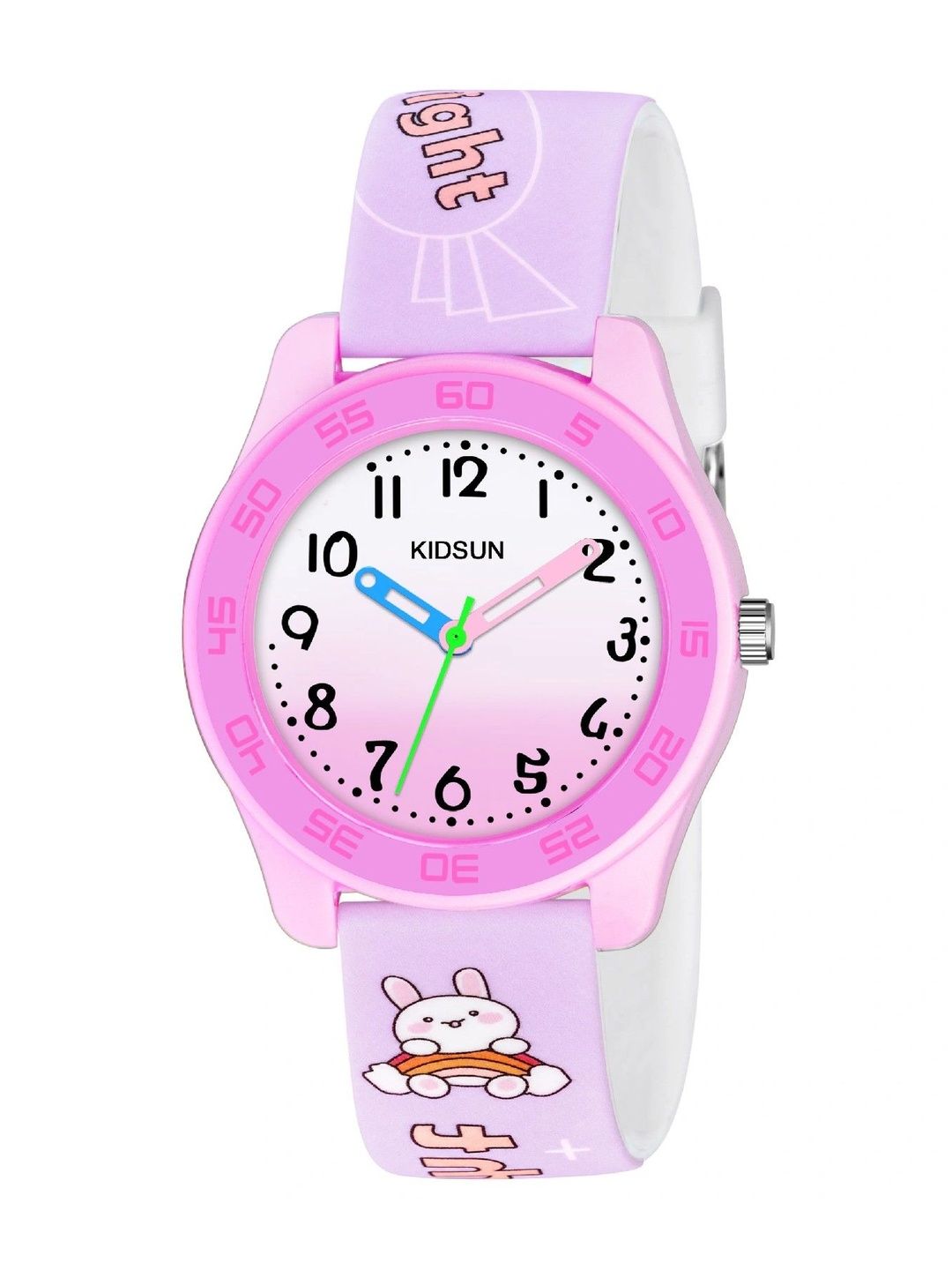KIDSUN Girls Printed Dial & Straps Analogue Multi Function Watch WB05_PURPLE_GOOD_NIGHT-picture-40