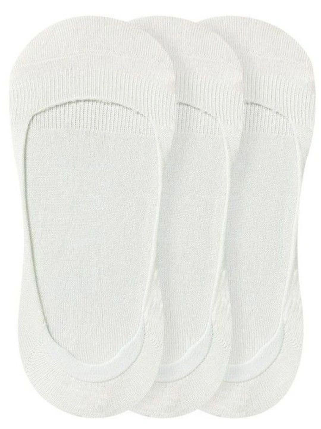 Uptakers Unisex Pack of 3 Cotton Shoe Liners Socks-picture-57
