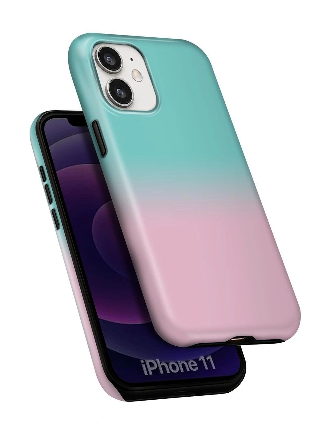 QRIOH Solid Printed iPhone 11 Back Case Mobile Accessories-picture-11