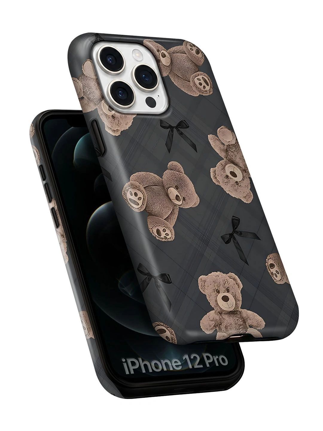 QRIOH Conversational Printed iPhone 12 Pro Back Case Mobile Accessories-picture-17