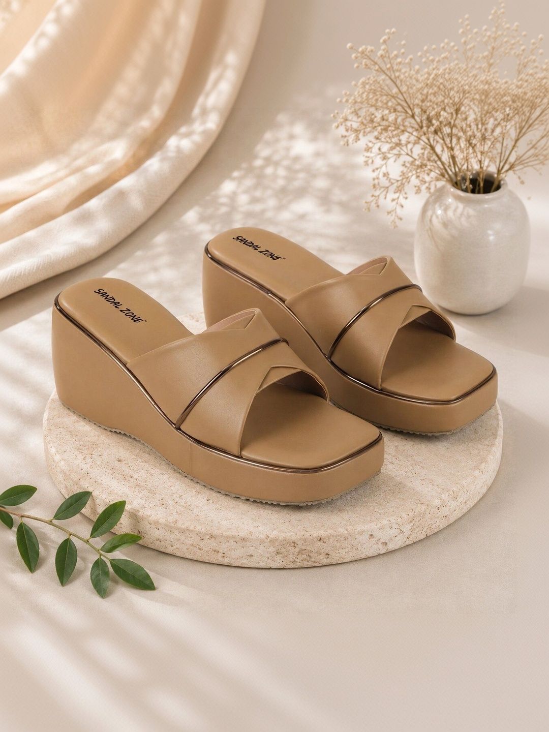 SANDALZONE Party Wedge Sandals-picture-12