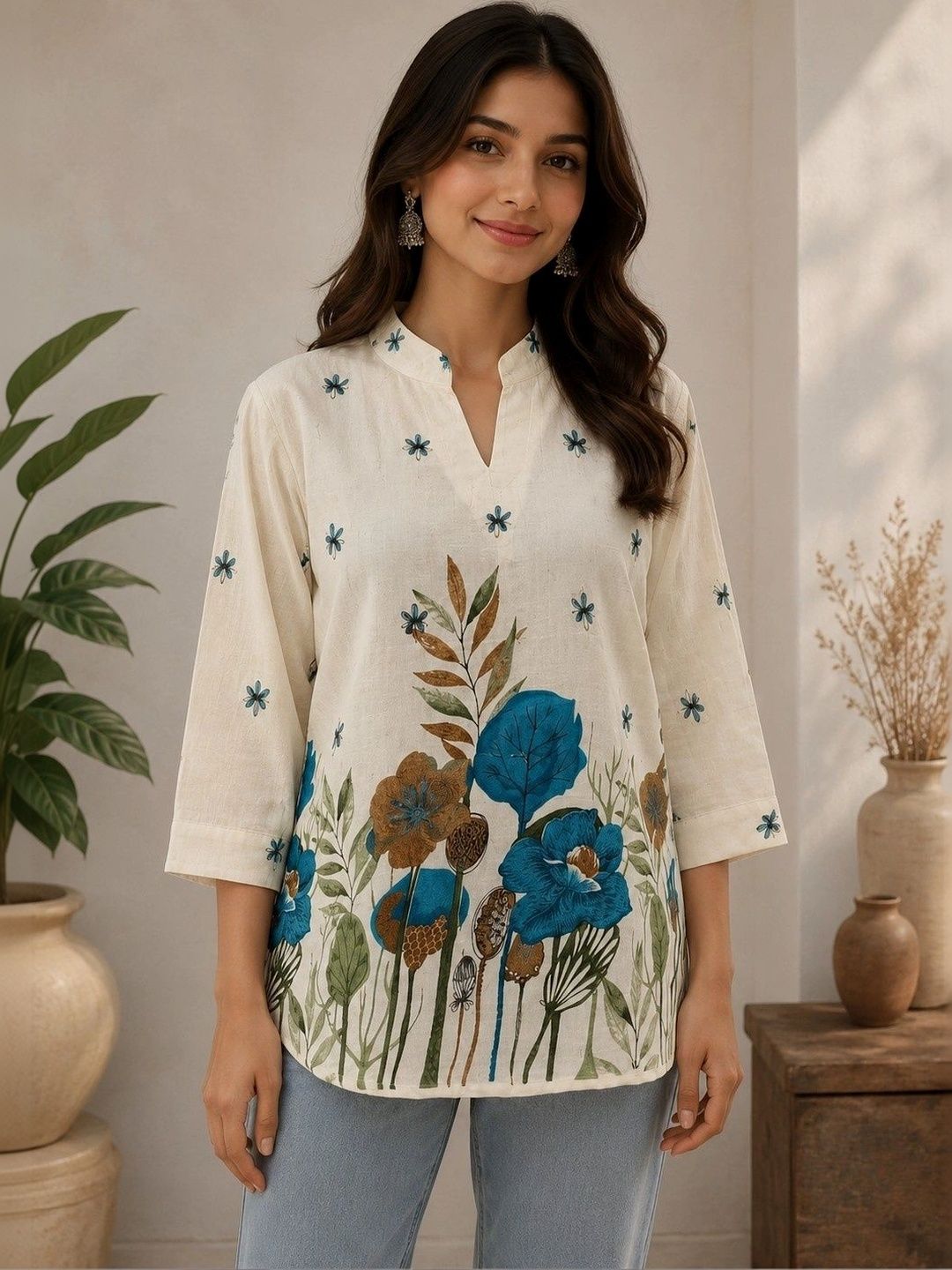 BAESD Floral Print Top-picture-26