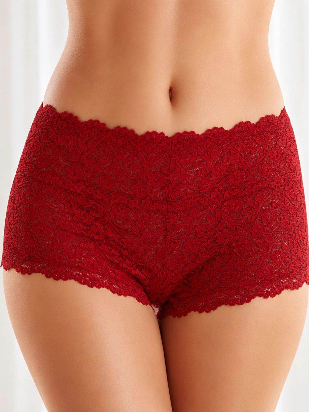 Selara Women Printed Boy Shorts-image-42