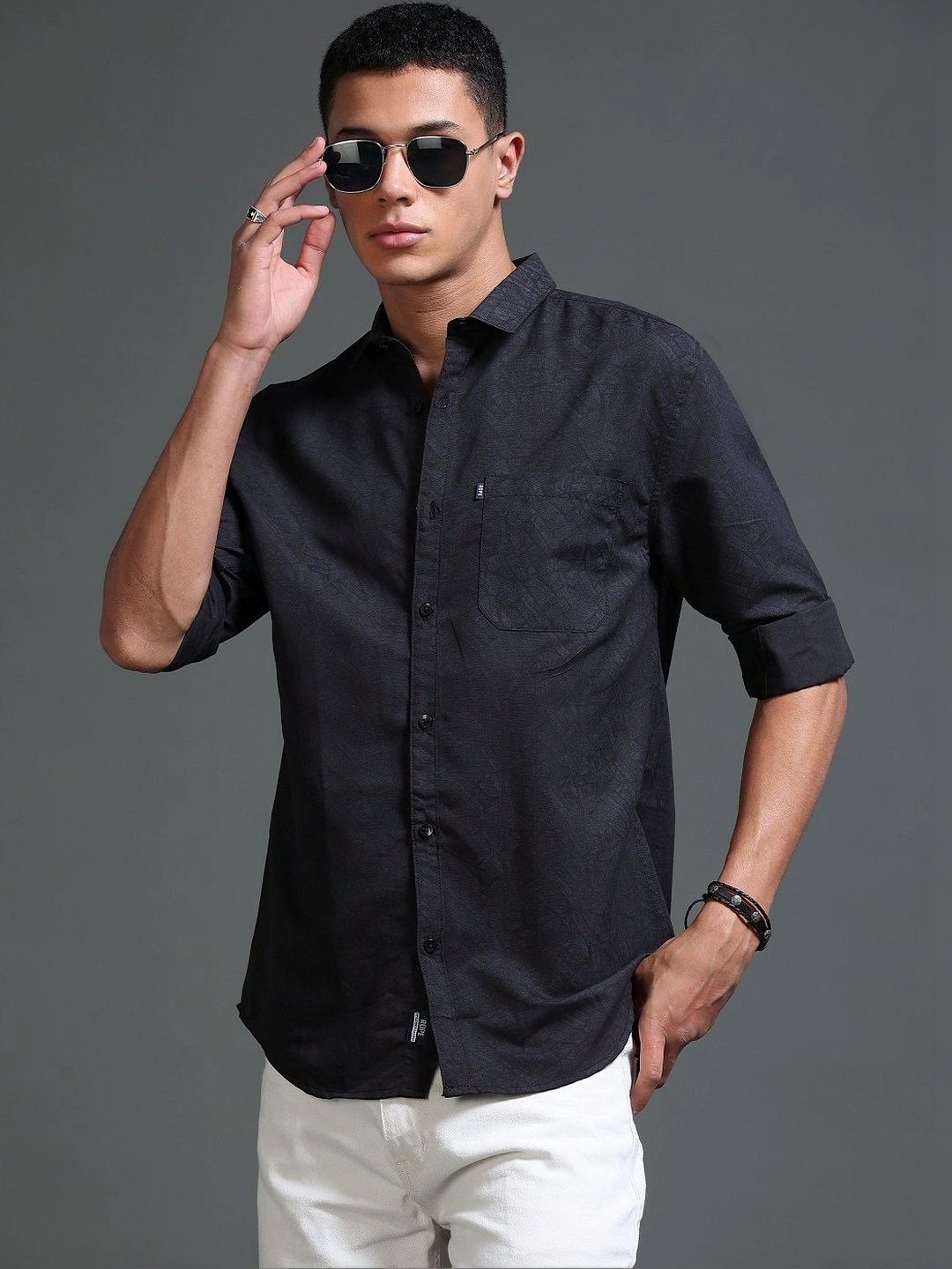 Rope Men Classic Slim Fit Casual Shirt-picture-24