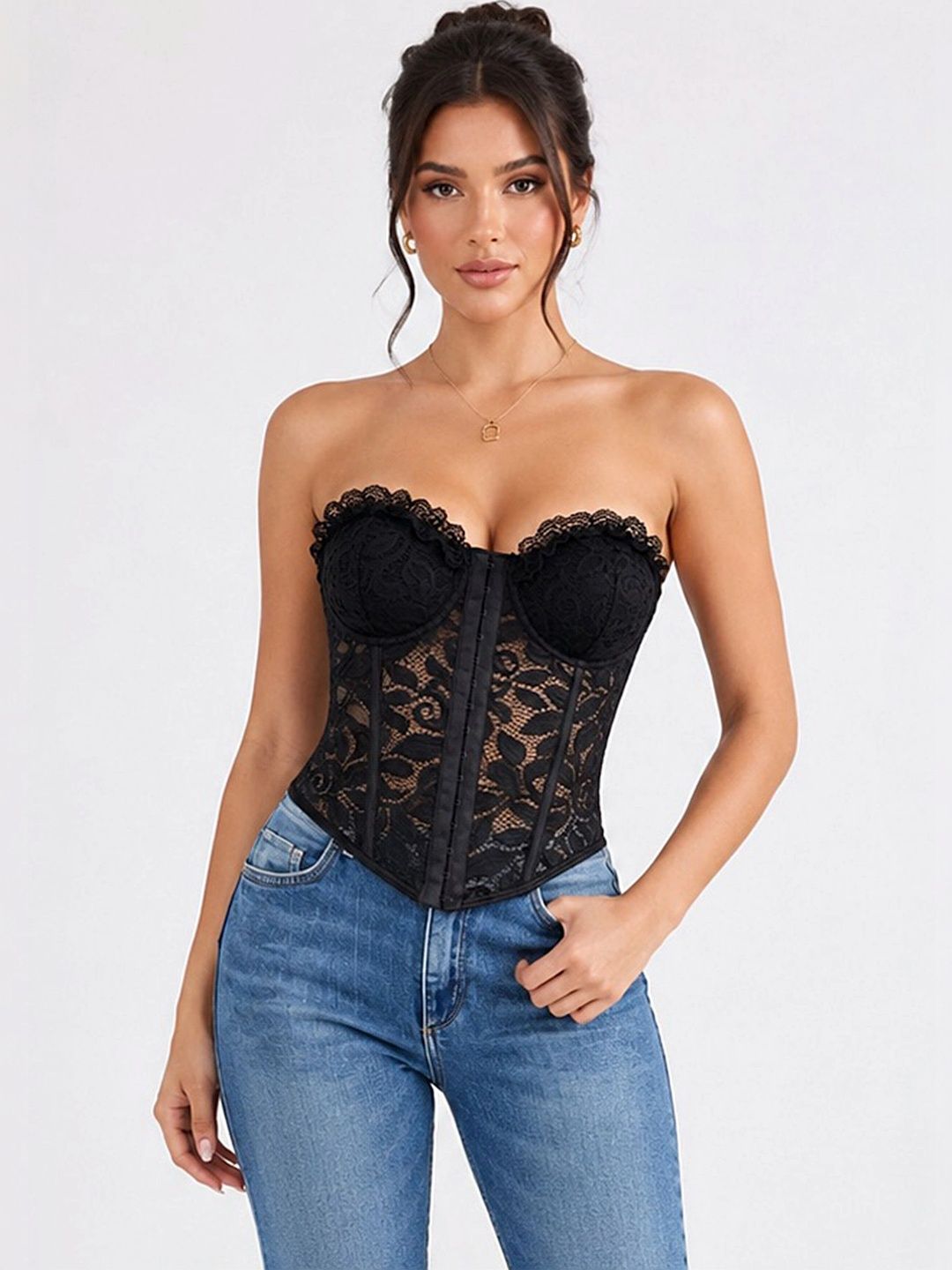 LULU & SKY Floral Print Ruffles Top-picture-26