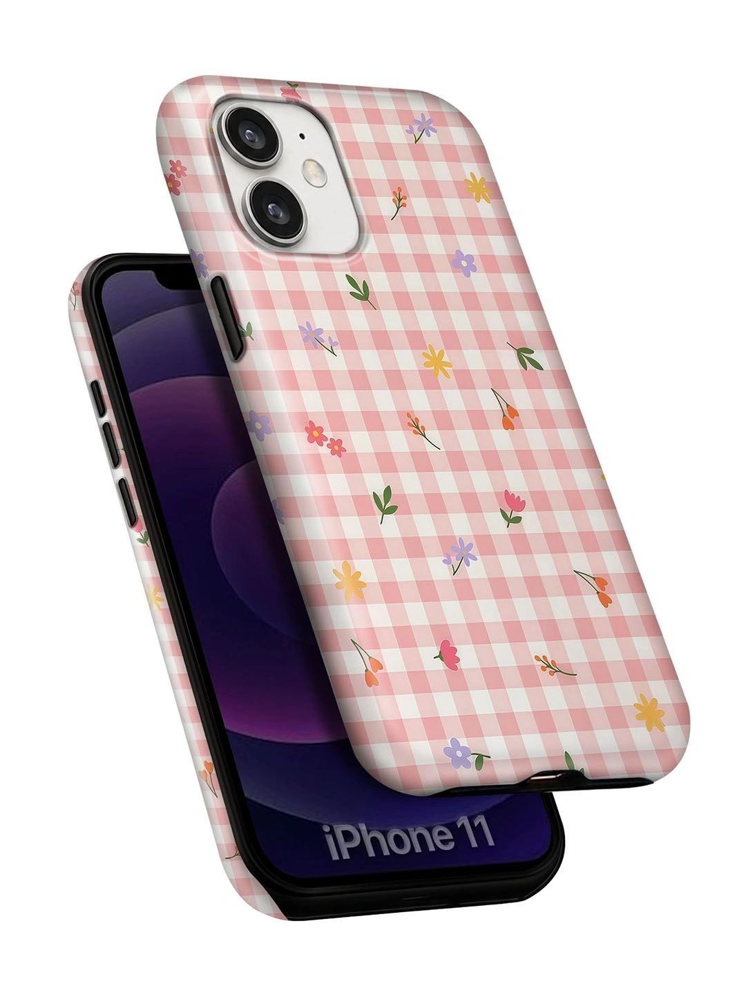 QRIOH Floral Printed iPhone 11 Back Case Mobile Accessories-picture-40