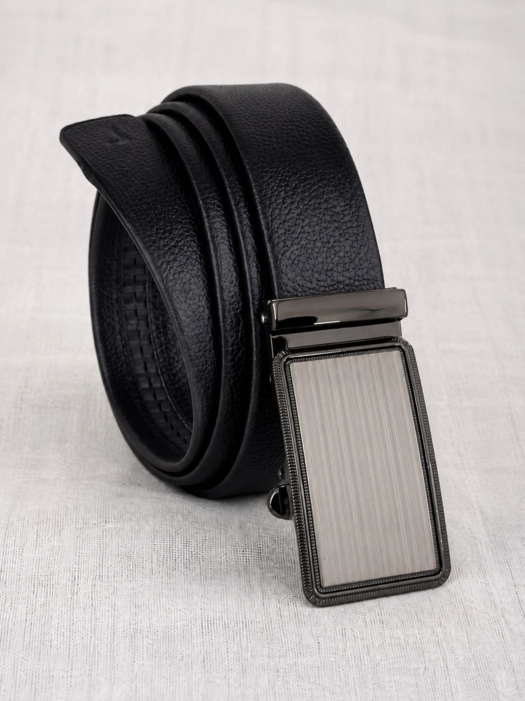 Pacific Gold Men Textured PU Formal Belt-picture-17