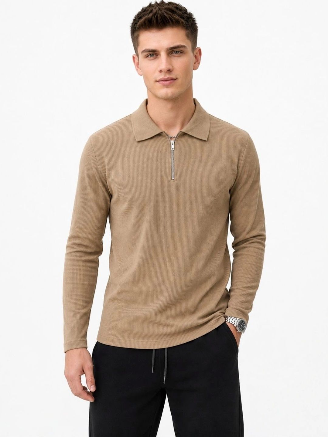 CLUB 44 Men Polo Collar T-shirt-picture-50
