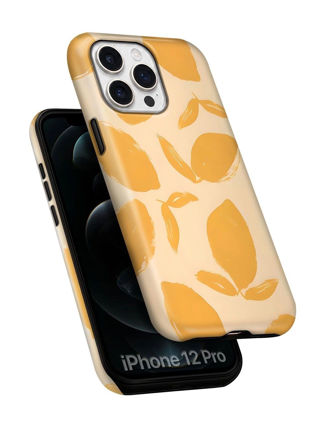 QRIOH Floral Printed iPhone 12 Pro Back Case Mobile Accessories-picture-40