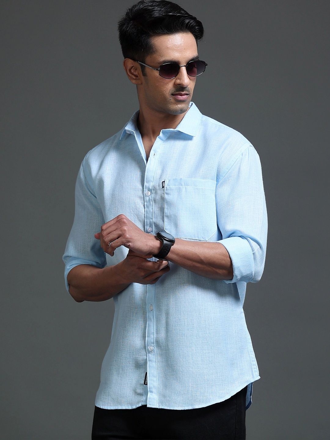 Rope Men Classic Slim Fit Casual Shirt-picture-27