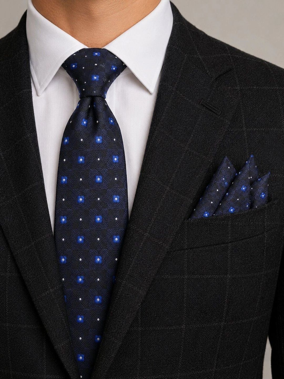 Cazzano Men Printed Broad Tie-picture-30