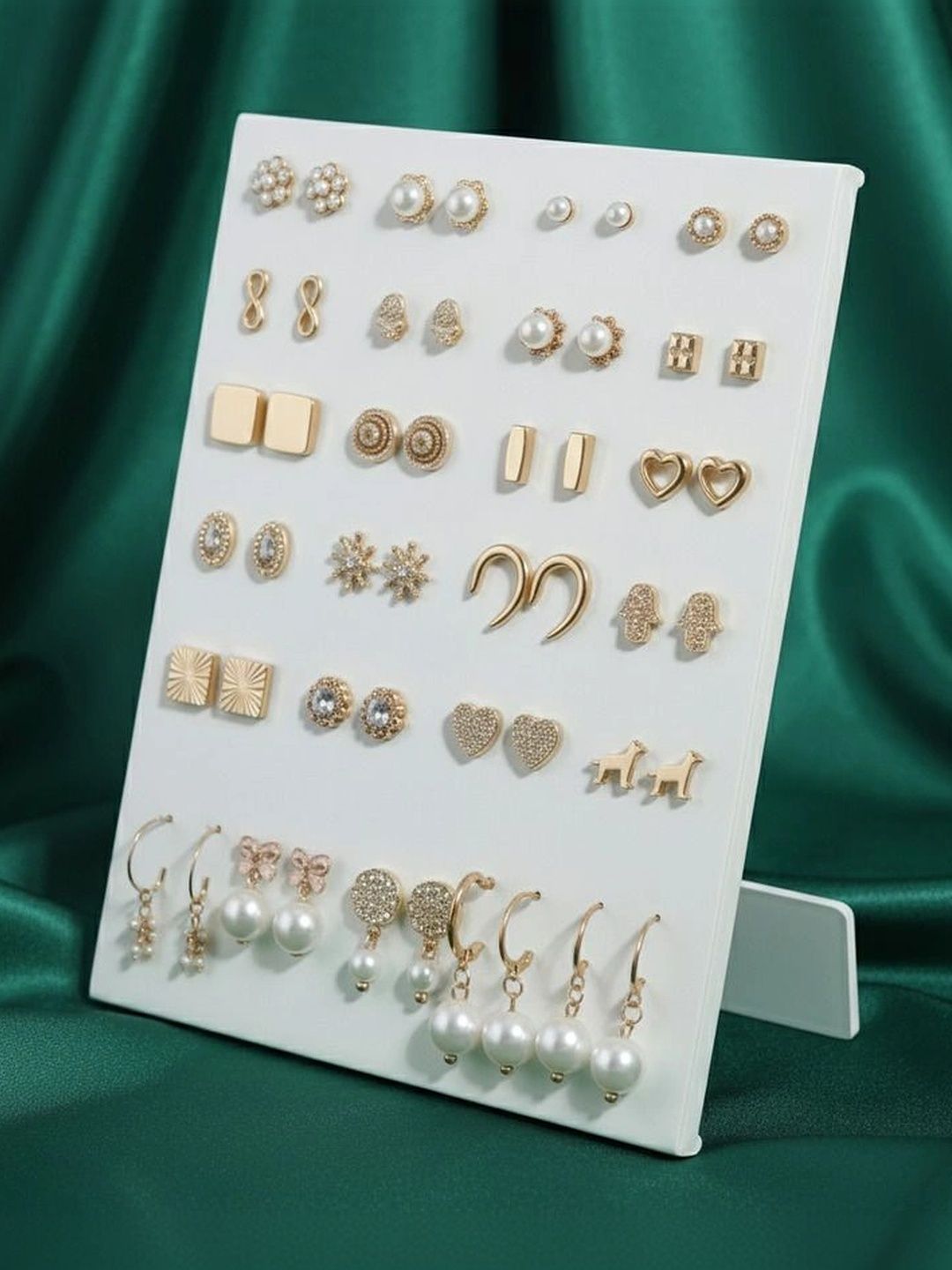 Zaphariq Geometric Studs Earrings-picture-12