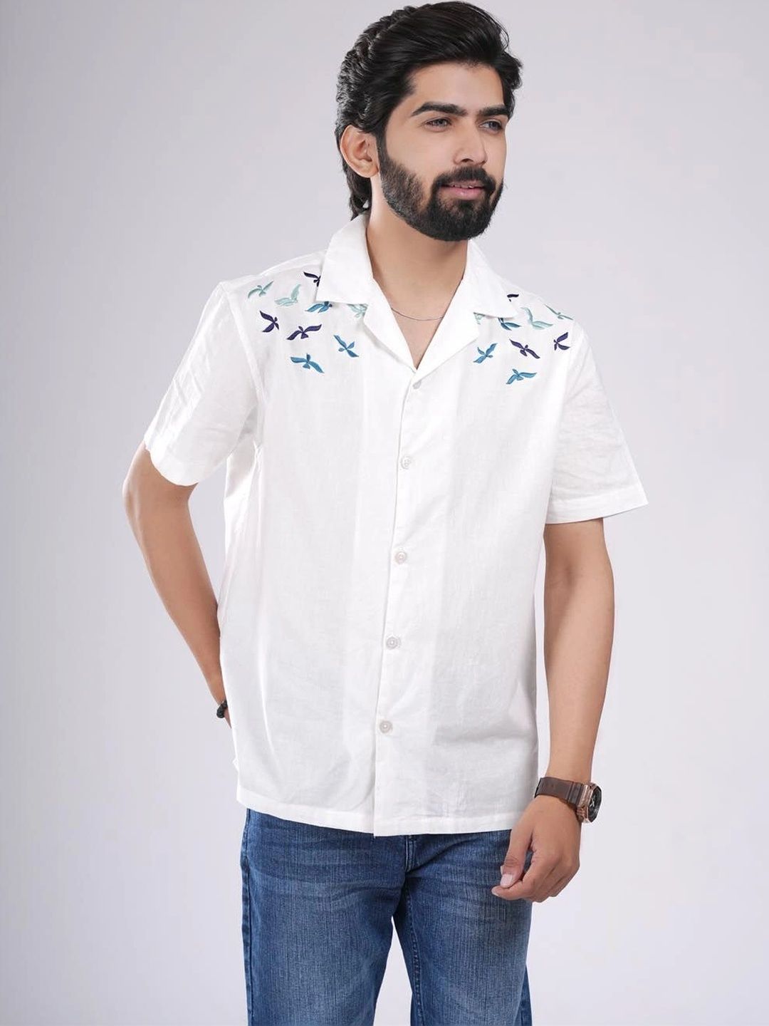 HOUSE OF ICONIC Men Classic Printed Casual Shirt-picture-51