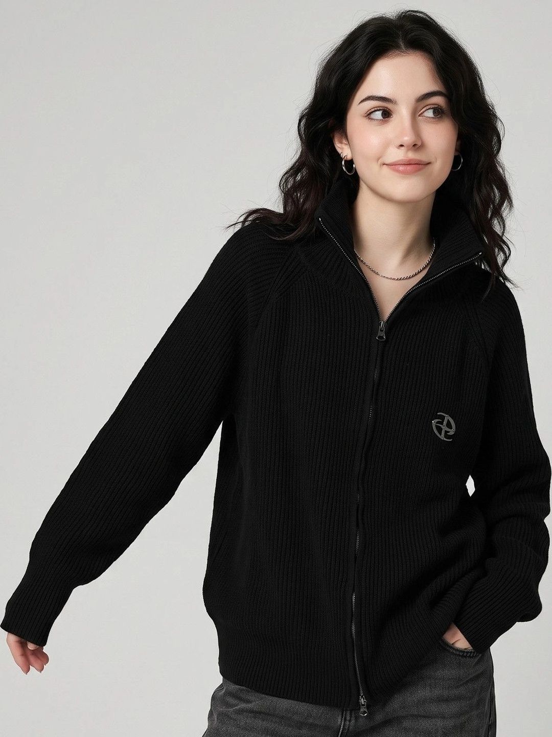 Suo Women Open Front Jacket-picture-42
