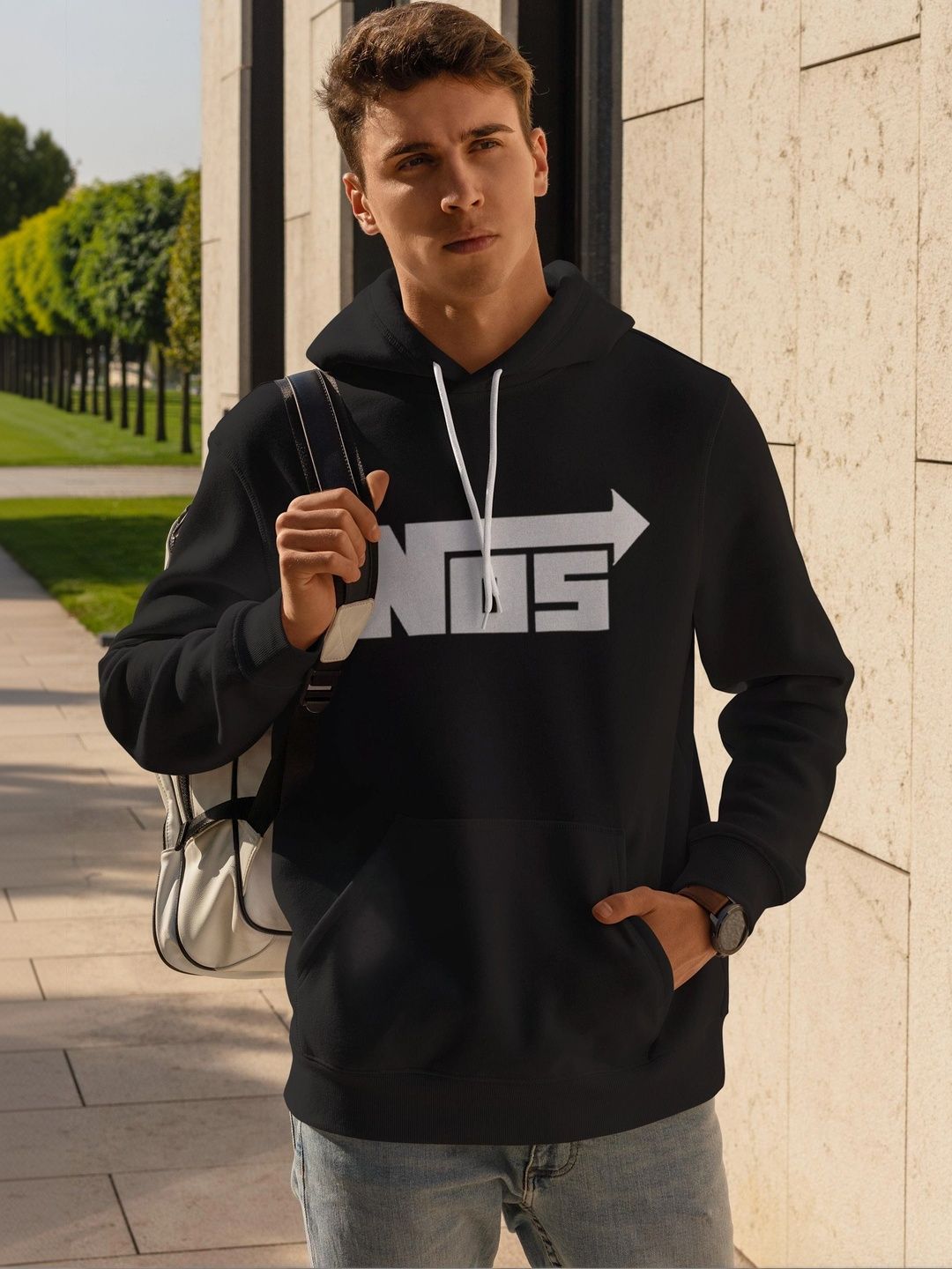 MERCHX Unisex Printed Hooded Sweatshirt-picture-43