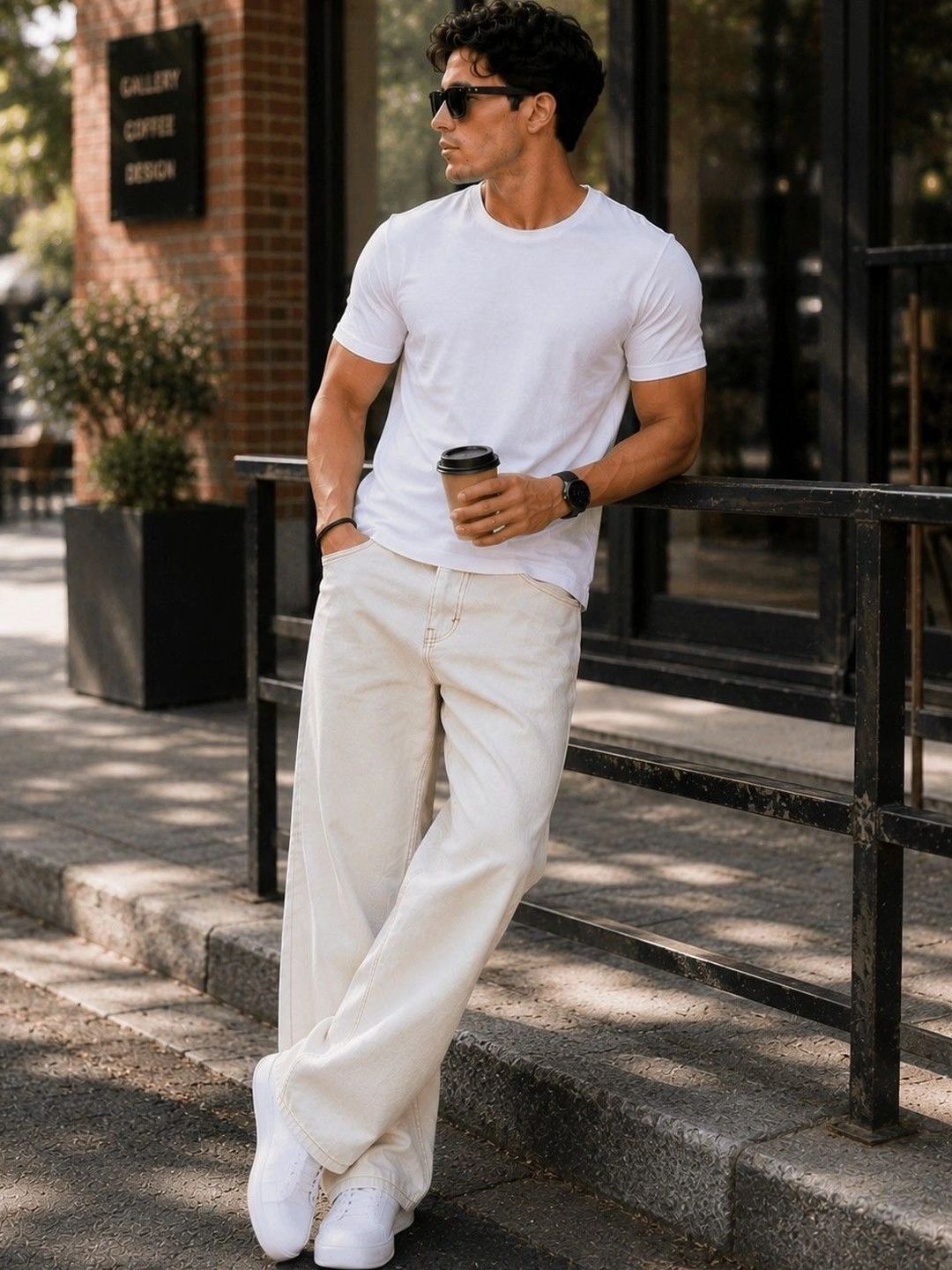 THE BEETEL HOUSE Men Classic Straight Fit Mid-Rise Stretchable Jeans-picture-14