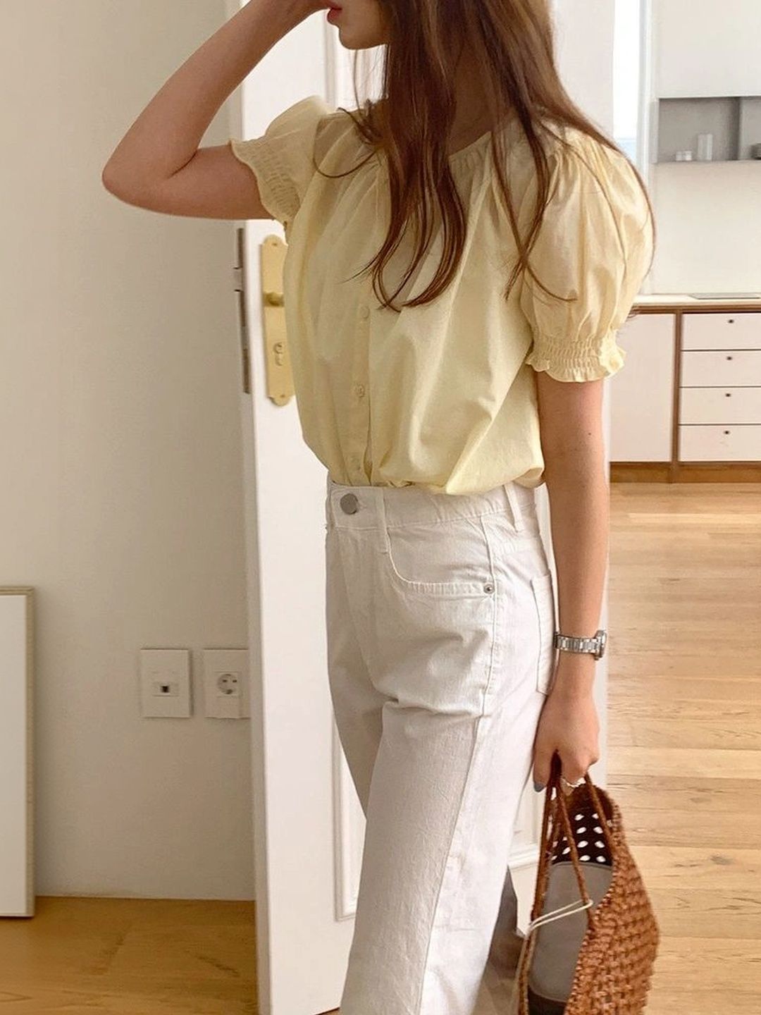 LULU & SKY Puff Sleeve Top-picture-50