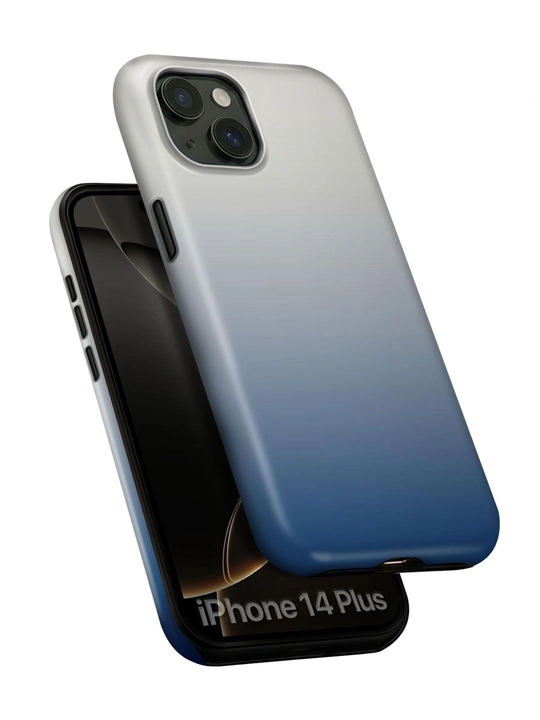 QRIOH Solid Printed iPhone 14 Plus Back Case Mobile Accessories-picture-38