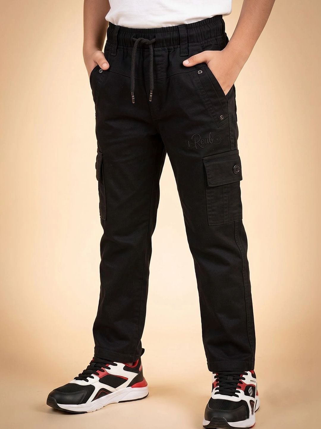 JFR Boys Regular Fit Mid-Rise Coated Jeans-picture-15