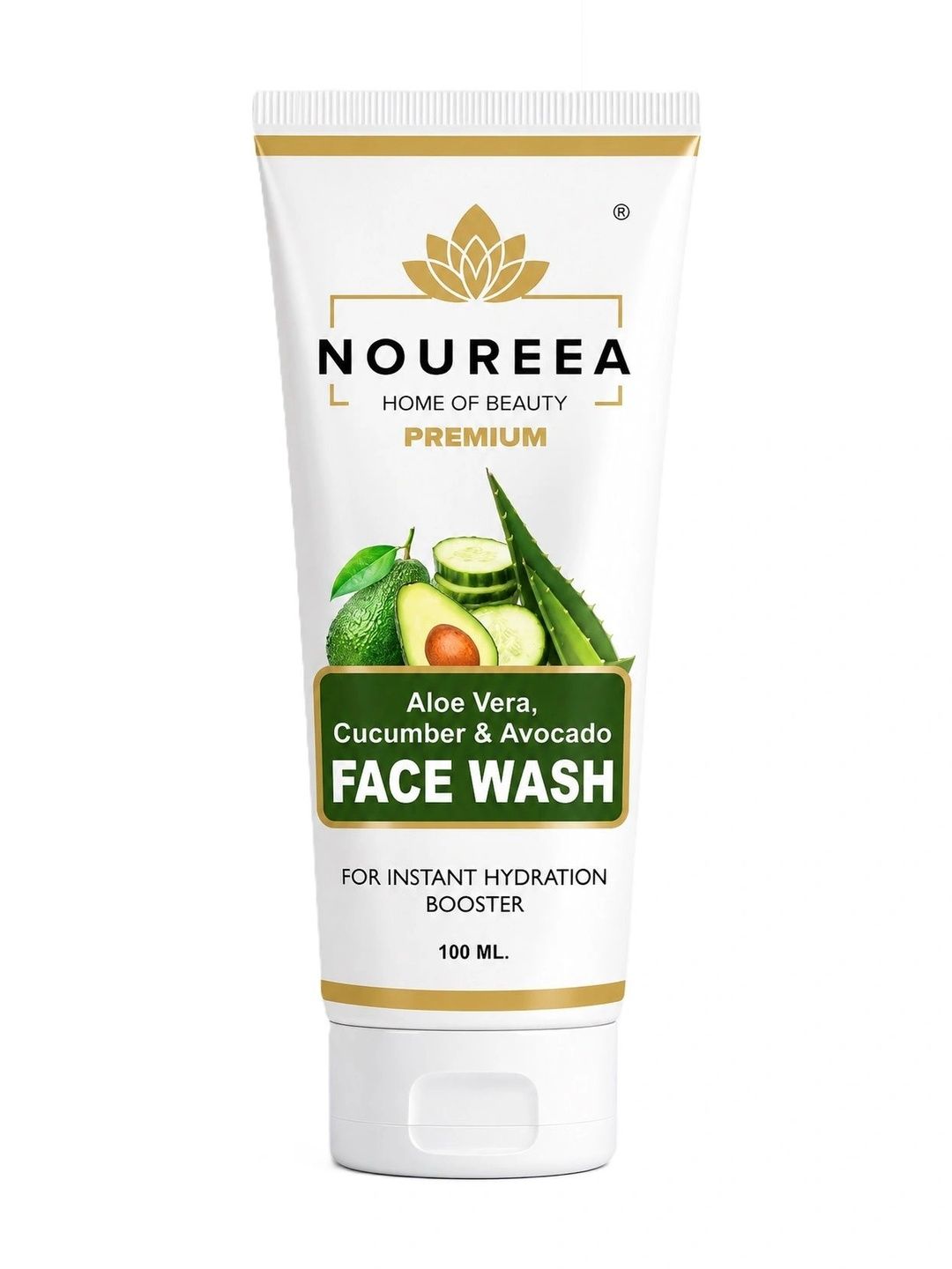 Noureea Aloe Vera Face Wash - 100 ml-image-44