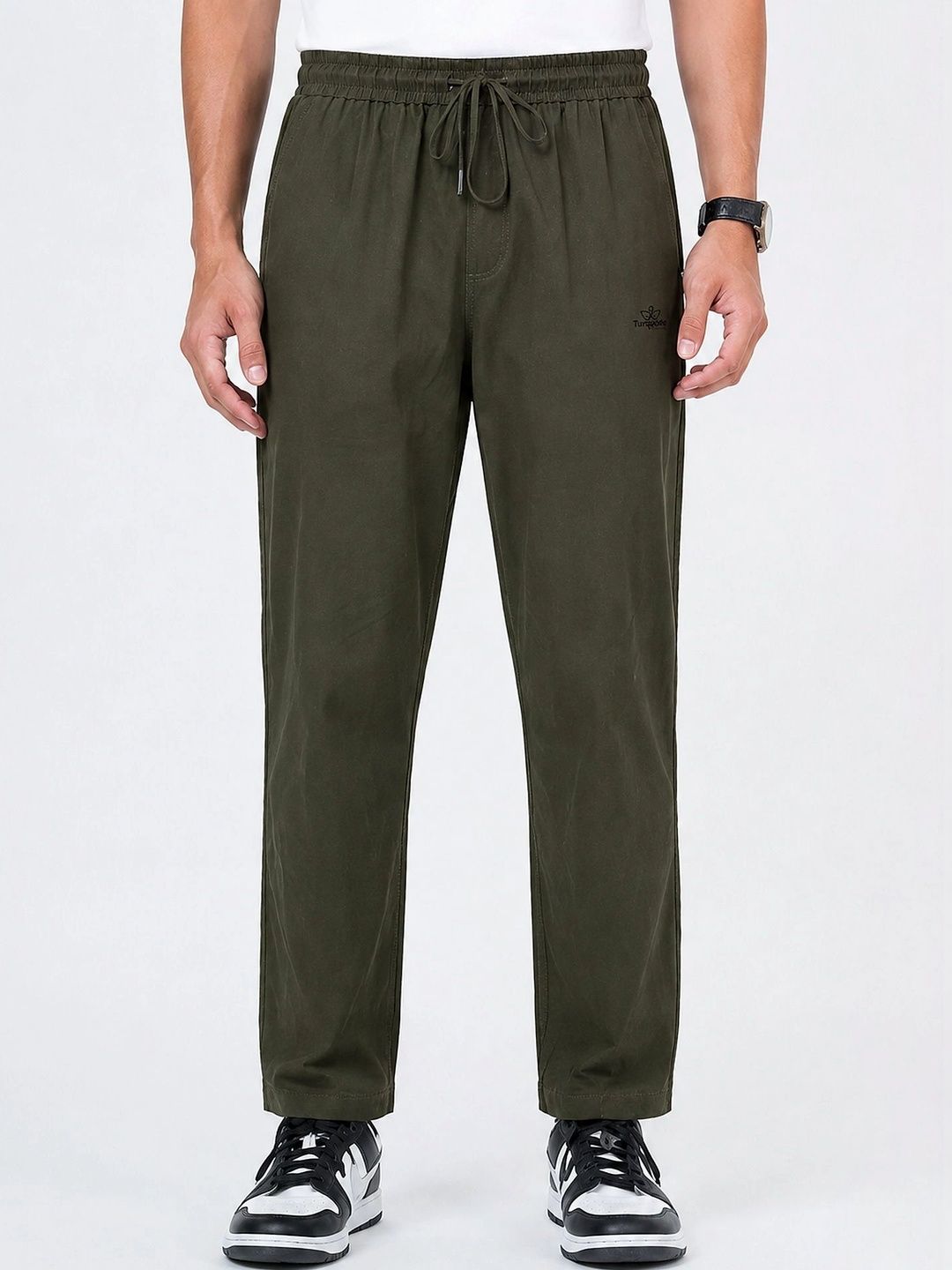 R.Code by The Roadster Life Co. Men Regular Fit Cotton Track Pants-picture-16