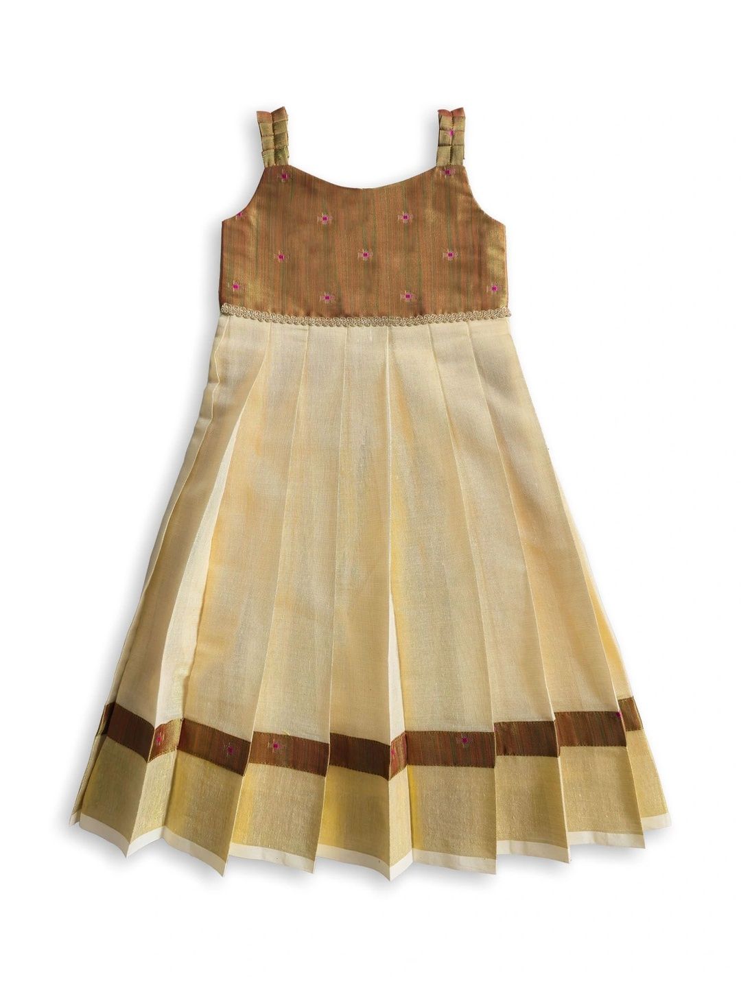 Minipattu Girls Woven Design Ethnic Dress-picture-50
