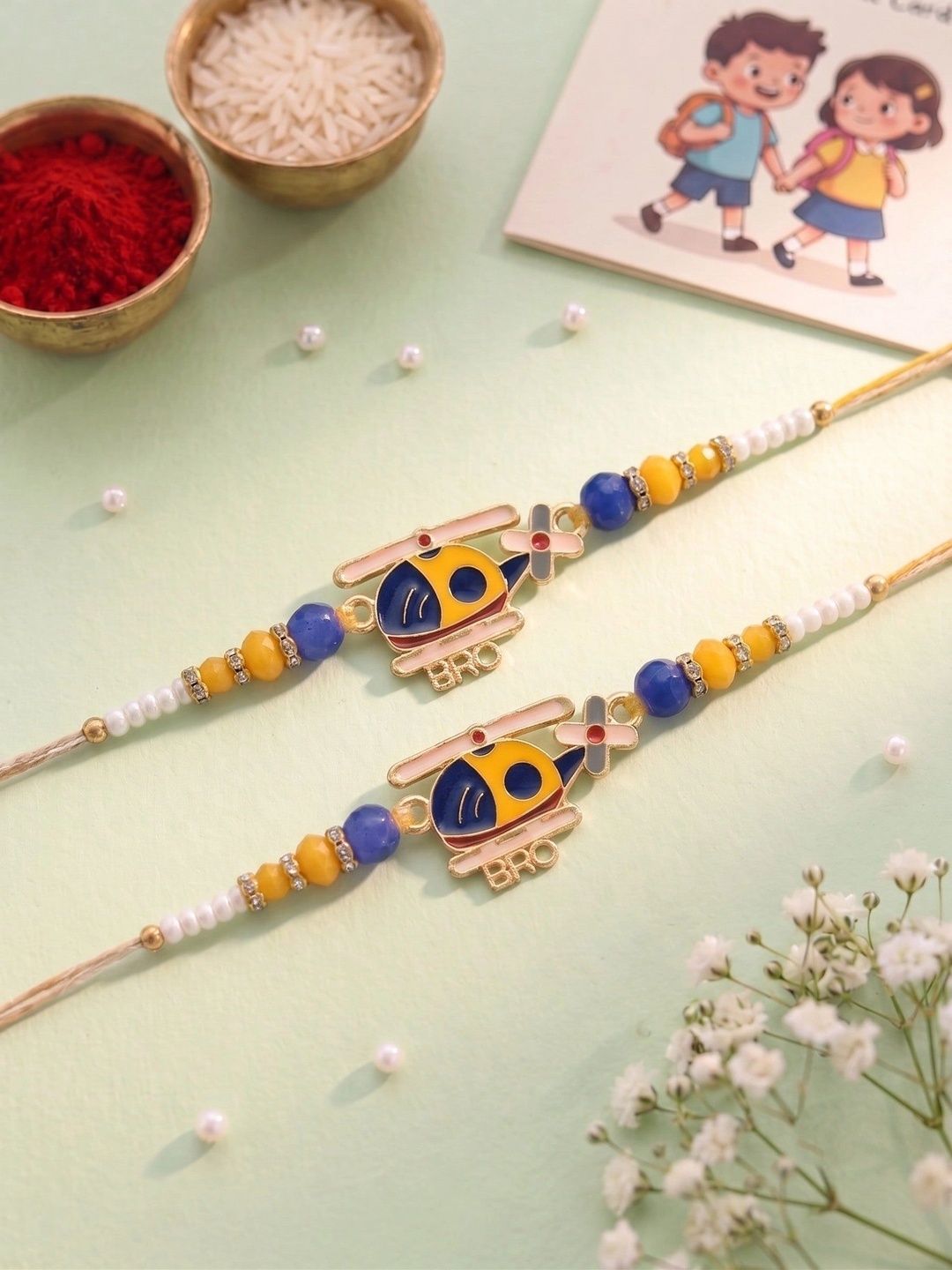 MEIRA JEWELLERY Thread Rakhi-picture-57