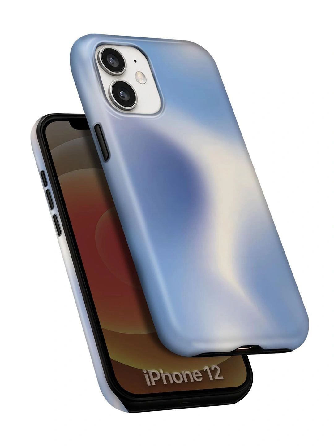 QRIOH Abstract Printed iPhone 12 Back Case Mobile Accessories-image-15