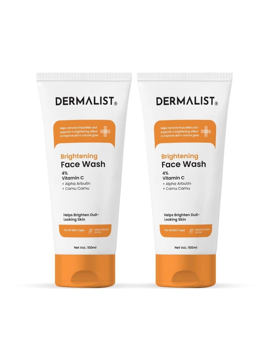 Dermalist Set of 2 Niacinamide Vitamin C Brightening Face Wash - 100 ml Each-picture-18
