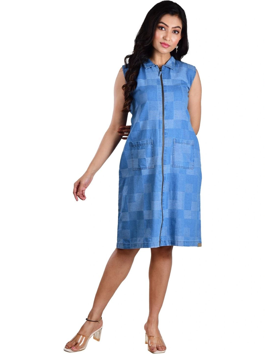 Clothe Funn Denim Dress-picture-6