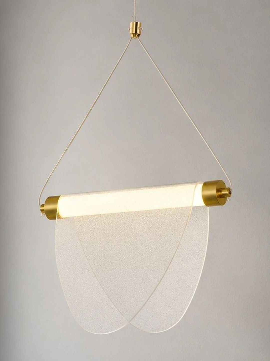 Stello Gold-Toned Textured Contemporary Ceiling Lamp-picture-54