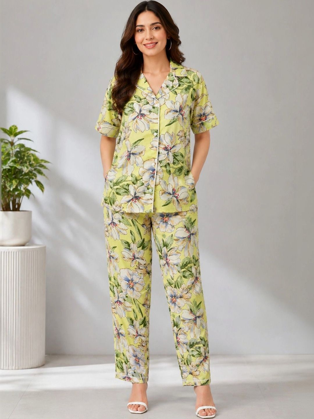 Dreambe Women Printed Night suit-picture-17