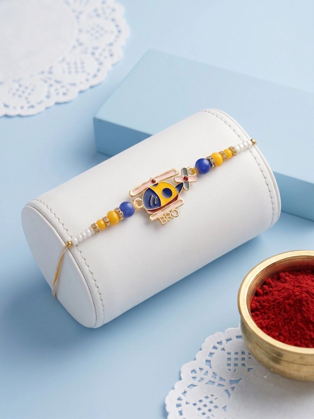 MEIRA JEWELLERY Thread Rakhi-picture-26